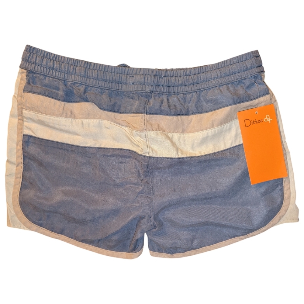RARE DITTO's Doux Vintage Style Designer Retro Shorts Patricia Boardshort Slate